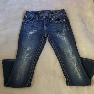 Women's Distressed Miss Me Jeans